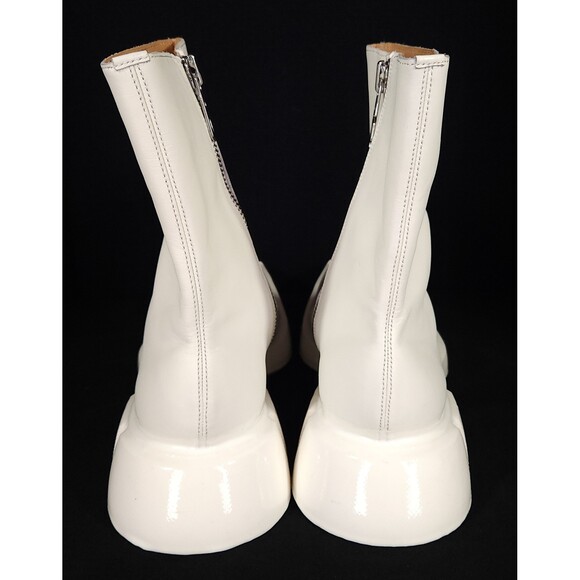 Both Brand Leather Ankle Boot Size 45 US 11 Mens White $520 main image 11